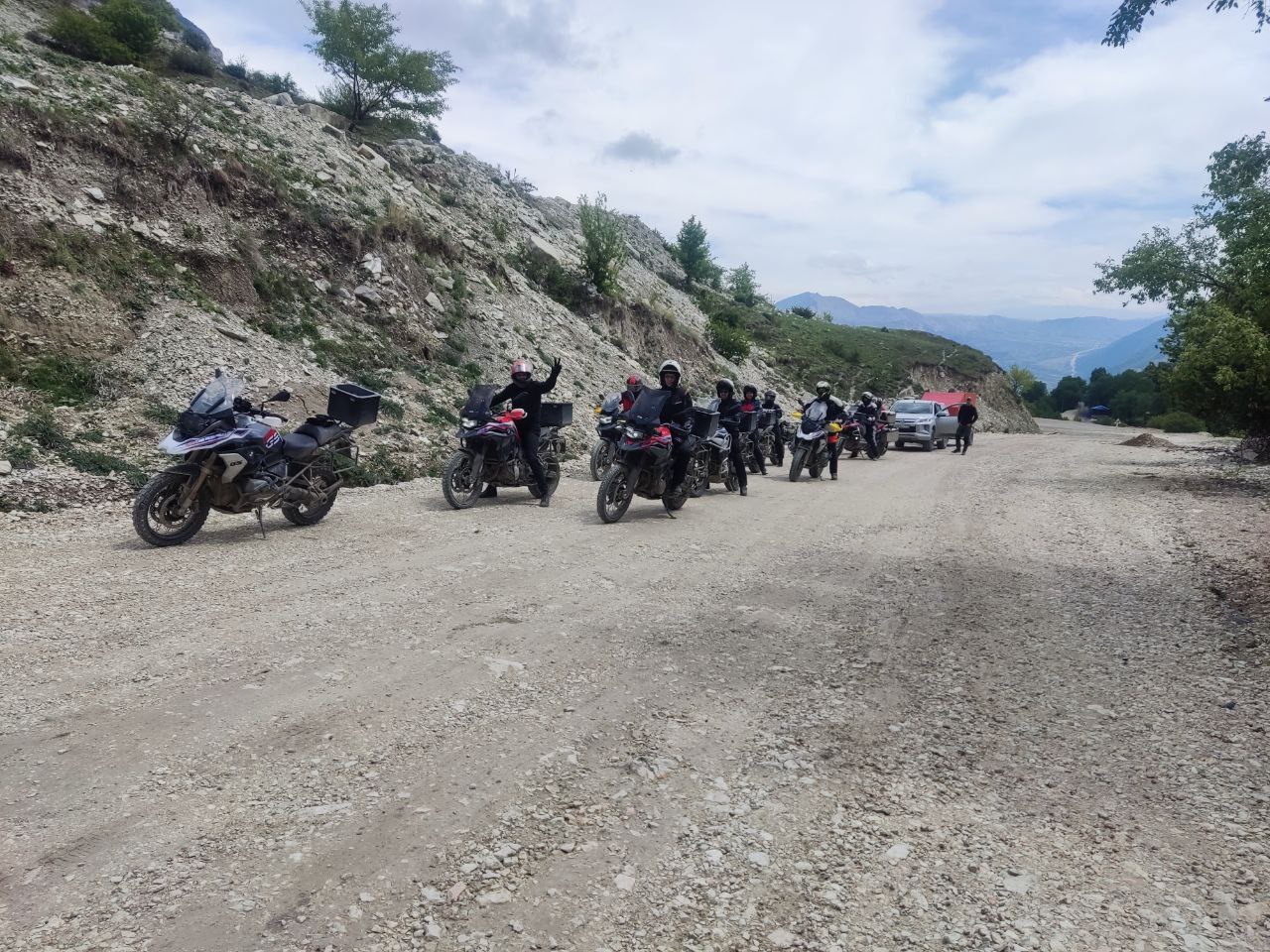 Motorcycle Tours over Caucasus Mountains in May