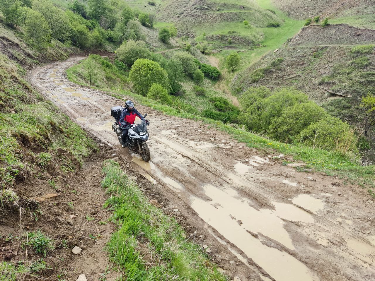 Motorcycle Tours over Caucasus Mountains in May